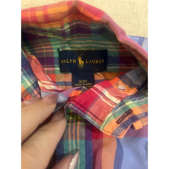 Ralph Lauren 3T Button down - Picture 3 of 5